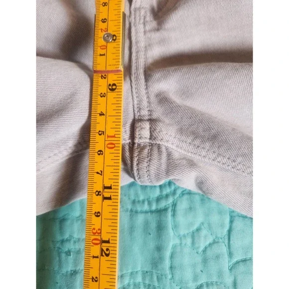 American Eagle Stretch Straight Leg Jeans Light Gray Size 4 Regular 7648413017 - Picture 8 of 9